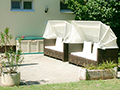 holiday house, siofok, pool, balaton, hungary